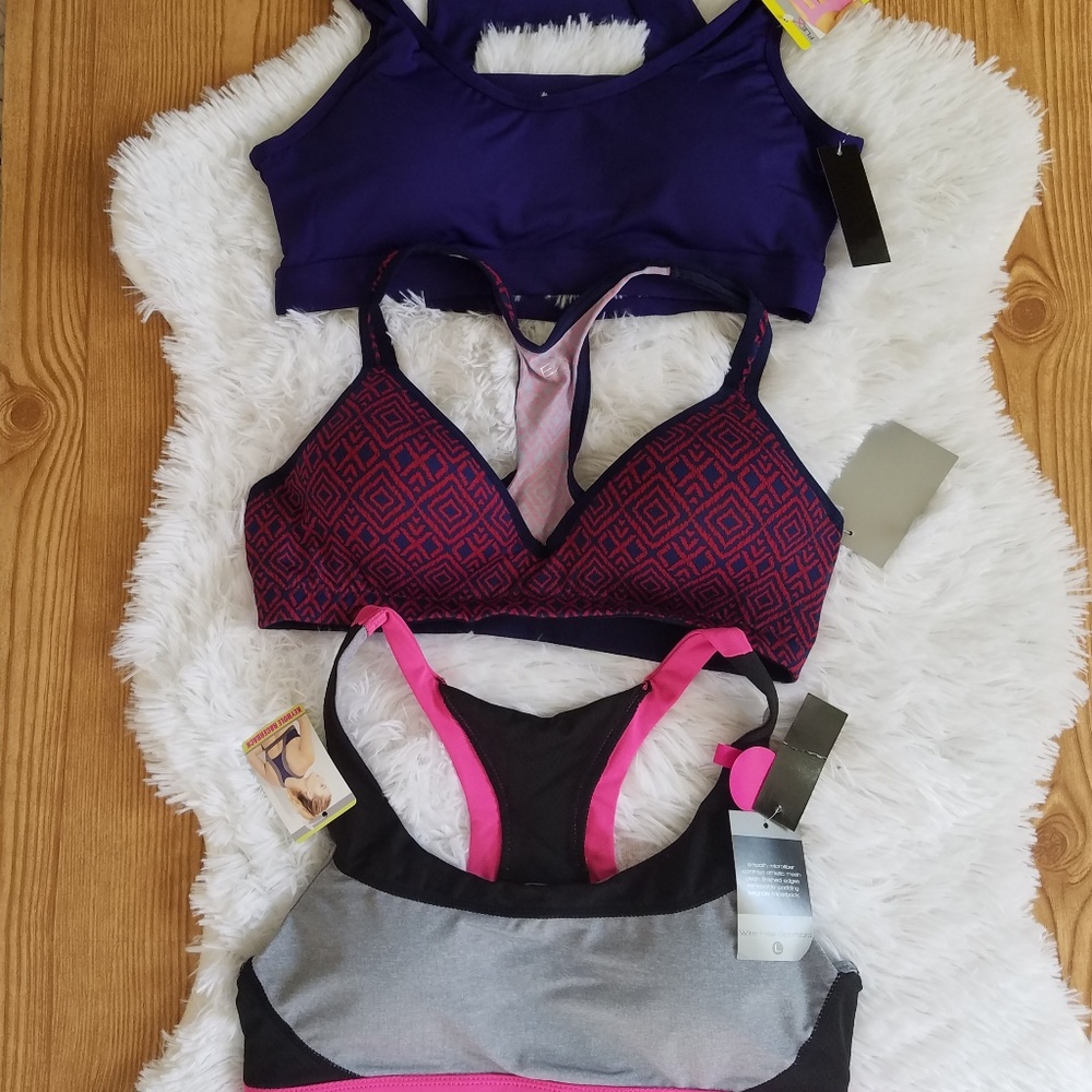 SPORTS FIT YOGA BRA BUNDLE OF 3